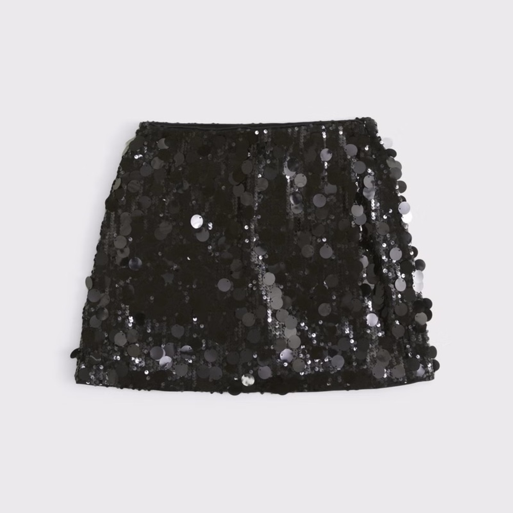A&F sequin mini skort